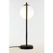 Veioza moderna aurie geometrica abajur sticla opal 1xE14/40W Igon 2044 Jupiter